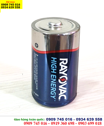 Pin Rayovac LR20, Pin đại D 1.5v Alkaline Rayovac LR20 HighPower chính hãng (Loại 01viên)